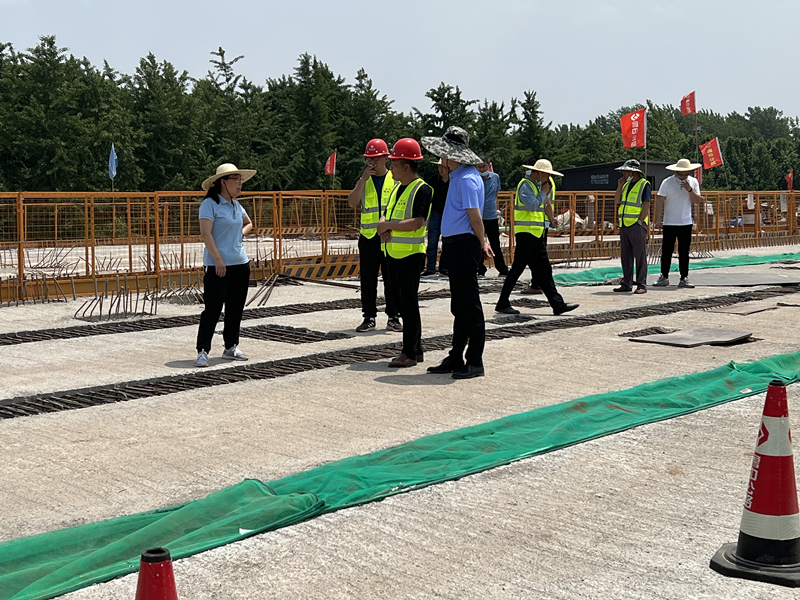 臨沂市質(zhì)監(jiān)站對(duì)郯城G205項(xiàng)目開展質(zhì)量、安全檢查指導(dǎo)