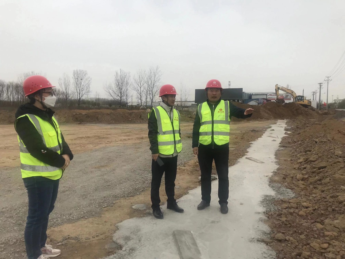 郯城G205項(xiàng)目迎接公司第一季度安全檢查