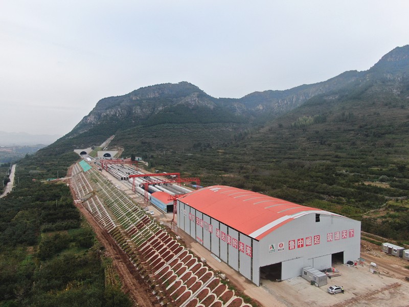 臨臨高速六標(biāo)北安樂(lè)預(yù)制場(chǎng)30米箱梁、40米T梁預(yù)制任務(wù)圓滿完成