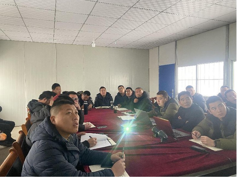 機械化施工分公司冬季內部培訓開課