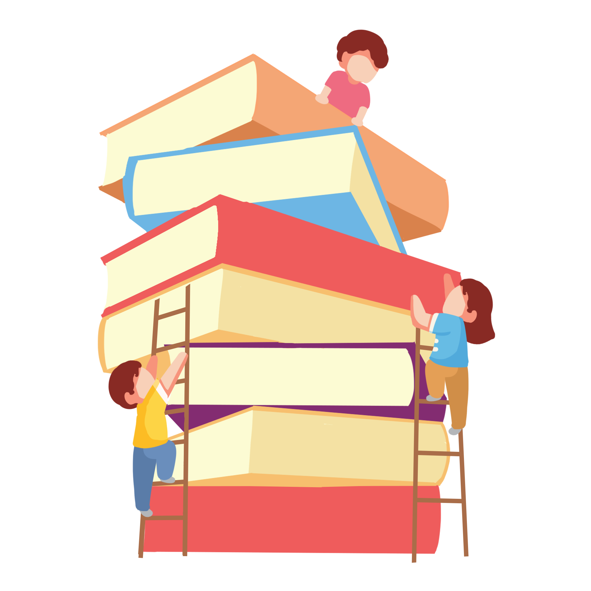 六一來臨之際，致在學(xué)習(xí)道路上攀登的孩子們