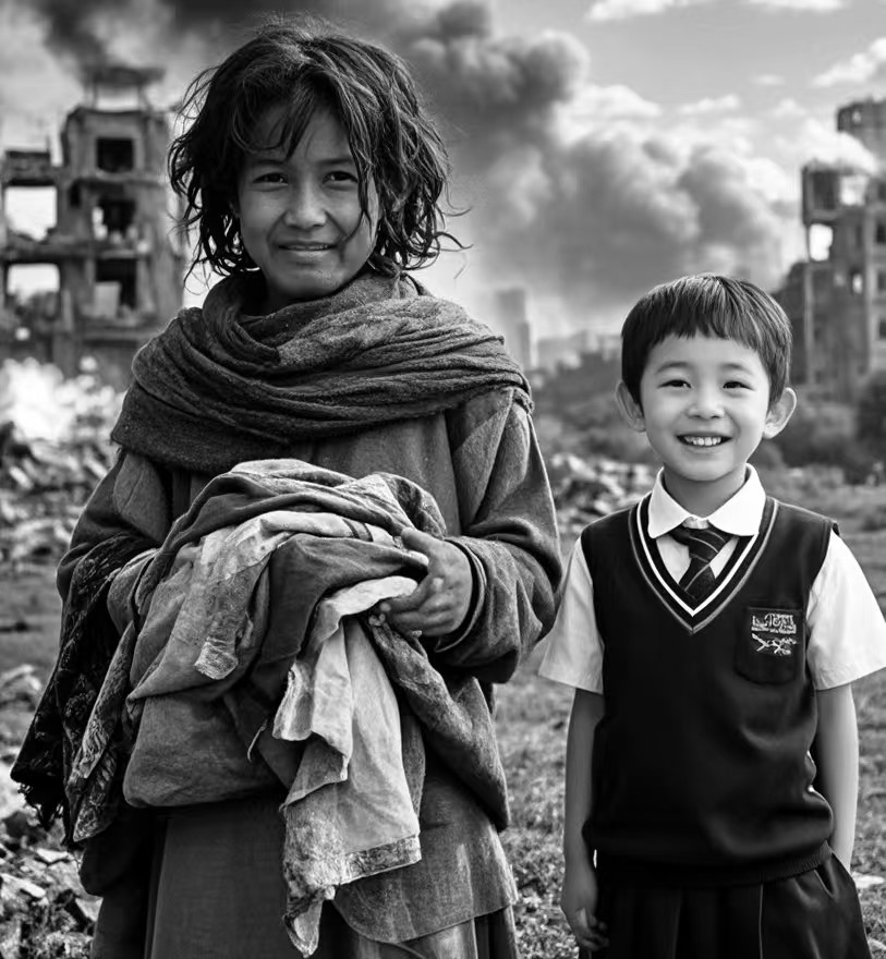 戰(zhàn)火之外，中國祥和