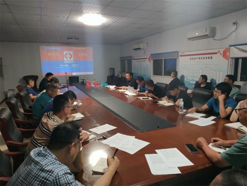 第二工程公司第二項(xiàng)目部組織進(jìn)行安全專項(xiàng)培訓(xùn)