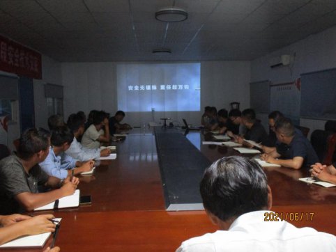 第二工程公司第二項目部安全生產(chǎn)月活動再升級