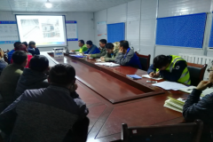 橋隧分公司張店梁場召開梁板預(yù)制安全、技術(shù)交底會(huì)