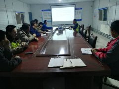 橋隧工程分公司張店梁場項目部召開精細化施工管理會議