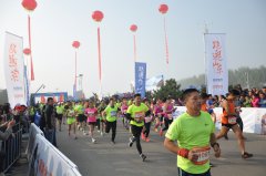 奮勇拼搏、堅(jiān)持不懈——記跑游山東博山五陽湖站