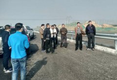 G309青蘭線改建工程順利通過市質(zhì)監(jiān)站、改建辦復工檢查