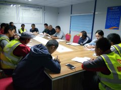 路面工程分公司高鐵新城項(xiàng)目部召開“大干60天現(xiàn)場(chǎng)動(dòng)員大會(huì)”