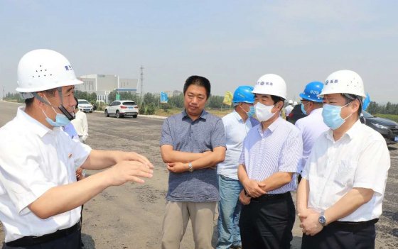 省交通廳工會(huì)王迎軍到青蘭項(xiàng)目部調(diào)研