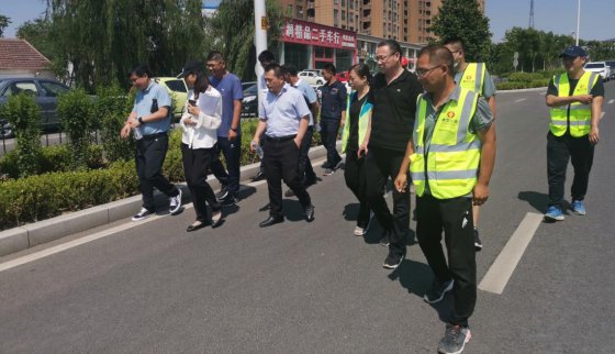 華福大道市政工程現(xiàn)進(jìn)入“柳泉杯”評(píng)比階段