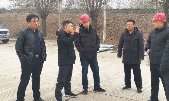公司領(lǐng)導(dǎo)走訪調(diào)研各復(fù)工項目　為施工一線員工送去元宵節(jié)祝福