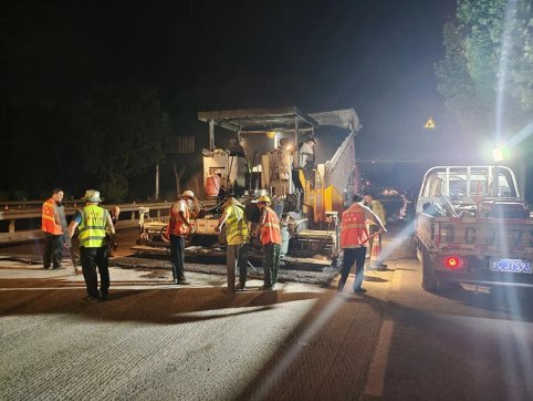 第四工程公司G205博山分部順利完成施工任務(wù)