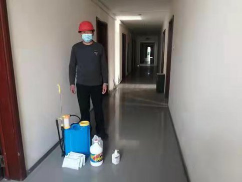 抗擊疫情，第五區(qū)域項目部在行動